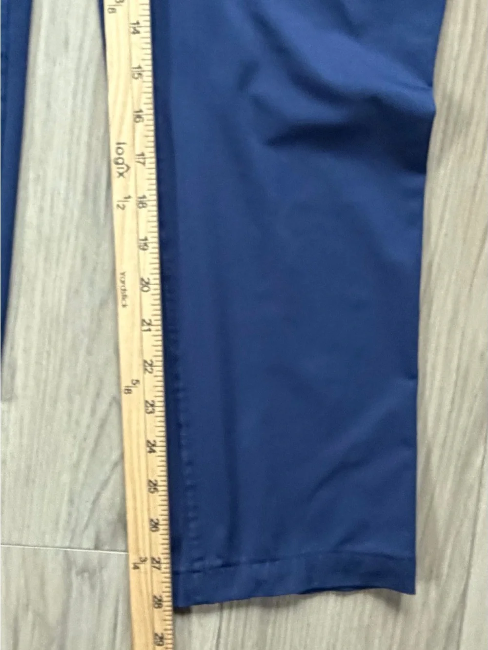 Rhone Commuter Pants Men's 34x28 Blue Chino Performance Golf Trouser